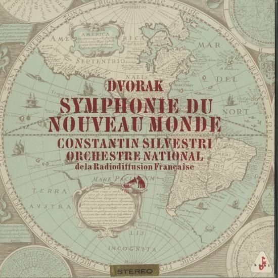 ドヴォルザーク：交響曲9番「新世界より」/コンスタンティン・シルヴェストリ指揮フランス国立放送管弦楽団/仏VSM：ASDF 151 | クラシックLP レコード