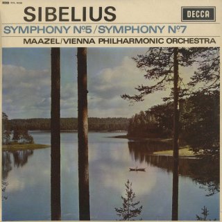 シベリウス：交響曲5番Op.82，7番Op.105
