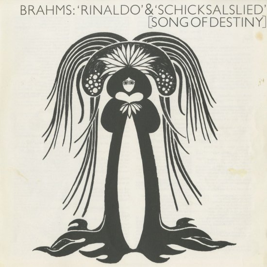 ブラームス：カンタータ「リナルド」Op.50、運命の歌Op.54 - クラシックLPレコード専門店Silent Tone Record