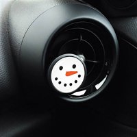 AUTOMOTIVE INTERIOR BADGE VENT CLIP SNOWMAN