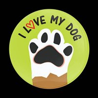 OUTLET イラスト I LOVE MY DOG