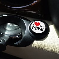 MINI COOPER ENGINE STARTER BUTTON I LOVE MY MINICOOPER