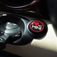 MINI COOPER ENGINE STARTER BUTTON I LOVE MY MINICOOPER BLACK