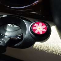 MINI COOPER ENGINE STARTER BUTTON  PINK