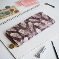 饦ɥեʡĹ/Round zip long wallet