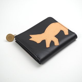 SALELեʡ ʥͥѥå / ֥å / L zip wallet(CAT patch)