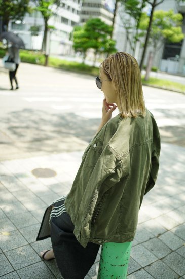 予約】no collar military JK(khaki) - BayBee