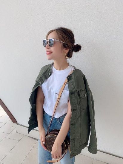 予約】no collar military JK(khaki) - BayBee