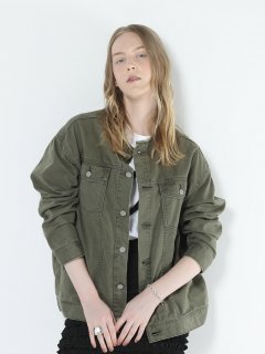 ͽno collar military JK(khaki) 