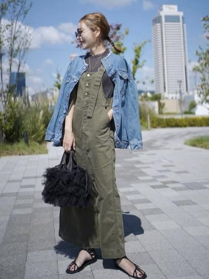 予約】no collar denim JK - BayBee
