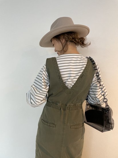 予約】2way military dress - BayBee