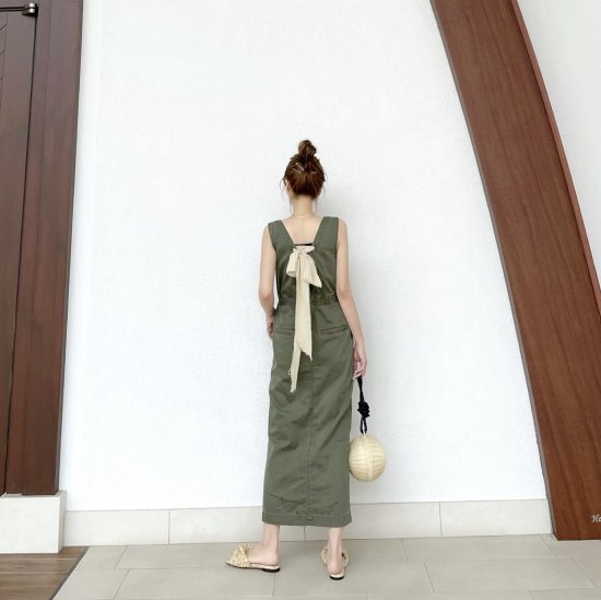 予約】2way military dress - BayBee