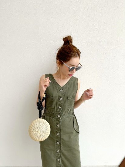 予約】2way military dress - BayBee