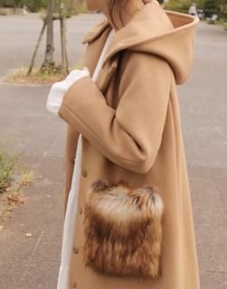 ͽ4way melton coat