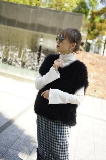 売れ筋ランキングも掲載中！ baybee - shaggy knit knit vest（gray