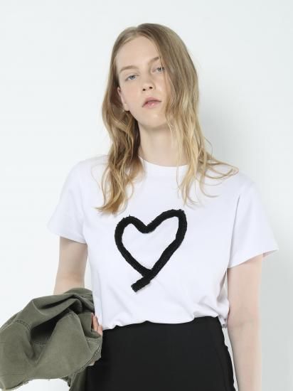 が大特価！ fringe BayBee - T-shirt(white) Heart トップス