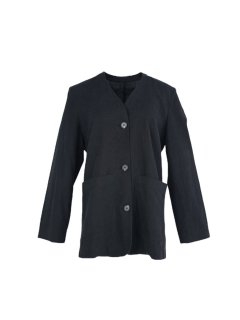 light linen jacket(black)