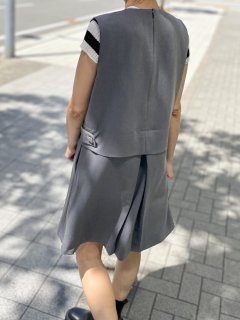 Heart point onepiece(gray)
