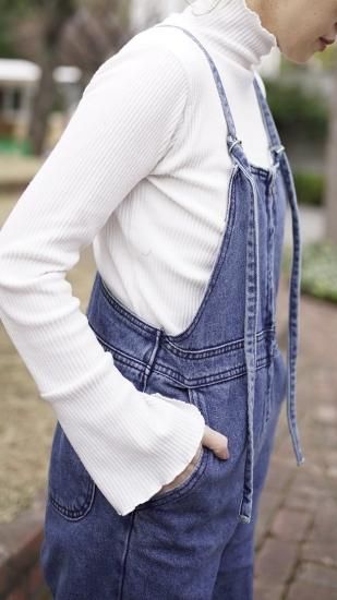 baybeeフロントジップサロペットfrontzip salopette frontzip salopette - BayBee