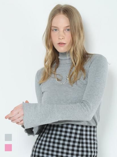 トップス kurobee flare sleeve rib tops - BayBee