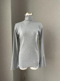 flare sleeve rib tops