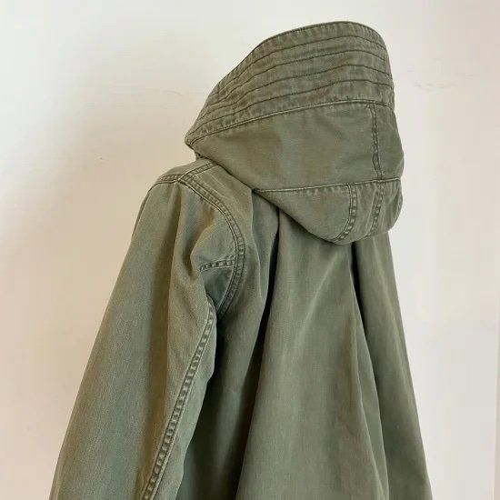 予約】hood collar military JK(khaki) - BayBee