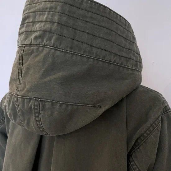 予約】hood collar military JK(khaki) - BayBee