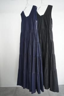 ͽdenim tiered dress