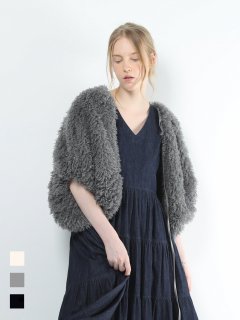 fur bolero