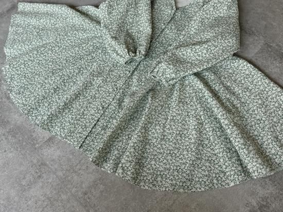 flower flare dress(green) - BayBee