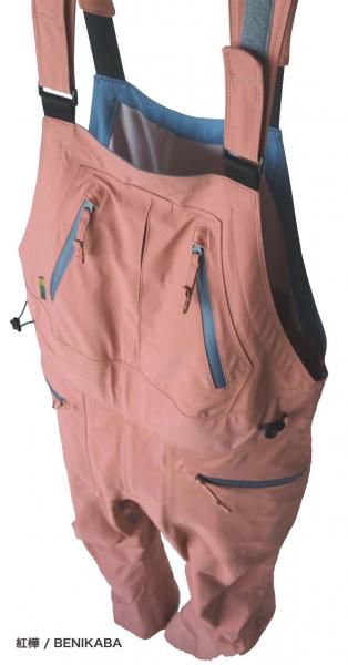 HID エイチアイディ BIB PANTS 胡桃(茶)Lサイズ