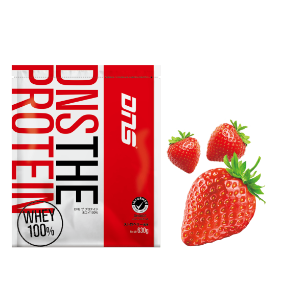 DNS THE PROTEIN 630g/ストロベリー風味 - ネットプロテインショップ DNS THE PROTEIN 630g/ストロベリー風味 - ネットプロテインショップ