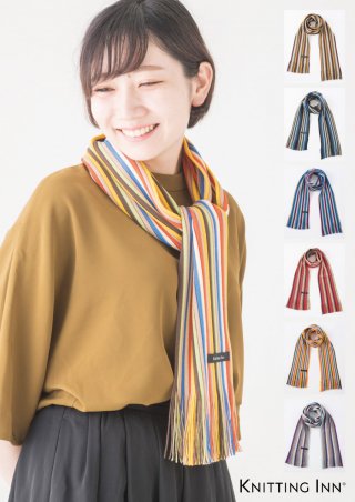 F-3270M　毛混リブマフラー2017／RIBBED SCARF<img class='new_mark_img2' src='https://img.shop-pro.jp/img/new/icons41.gif' style='border:none;display:inline;margin:0px;padding:0px;width:auto;' />