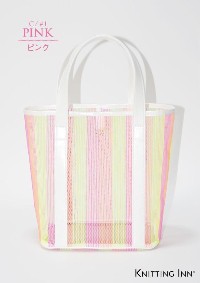バッグ N+ F-3291 スケルトンメッシュバッグ2018／SKELETON MESH BAG