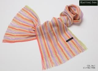 F-3151ߥ䥸ޥե顼2013CASHMERE ZIG ZAG SCARF<img class='new_mark_img2' src='https://img.shop-pro.jp/img/new/icons41.gif' style='border:none;display:inline;margin:0px;padding:0px;width:auto;' />