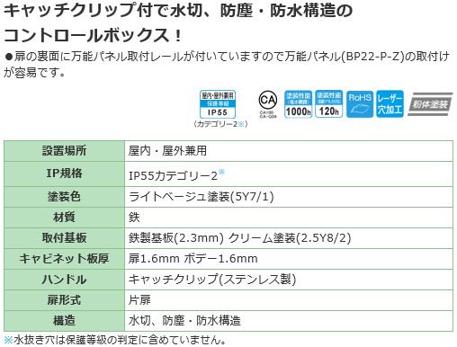 日東工業 CR30-68 ＣＲ形コントロールボックス ヨコ600xタテ800xフカサ