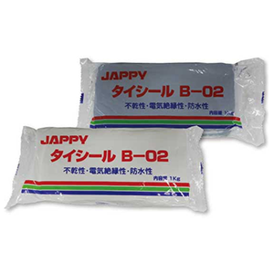 JAPPY B-02W 不乾性パテ タイシール ホワイト 1Kg