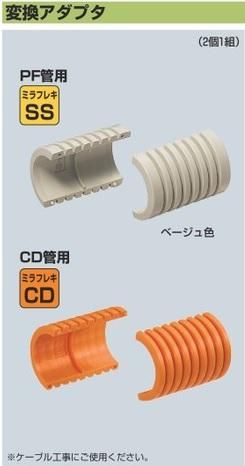 未来工業 ADF-22U 変換アダプタ 10個入の商品詳細ページです