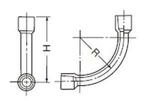 翌営業日発送】未来工業 N-36J ノーマルベンド 適合管VE-36