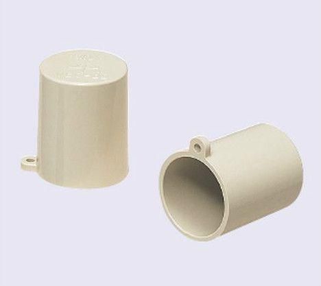 未来工業 VEC-22J 管端キャップ 適合管VE-22 ベージュ 10個入り