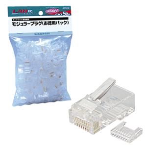 ジェフコム TP-MJH-808 お徳用パック カテゴリー6モジュラープラグ 100