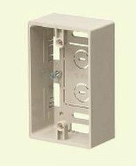 未来工業 MSB-1YJ 深形プラモール用スイッチボックス 1ヶ用 ノック数8