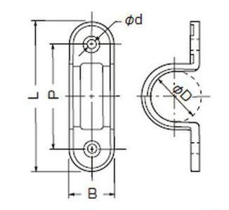 ミルキーさま専用！ 未来工業 S-28M VE両サドル （VE管・TLチューブ用） 適合管28