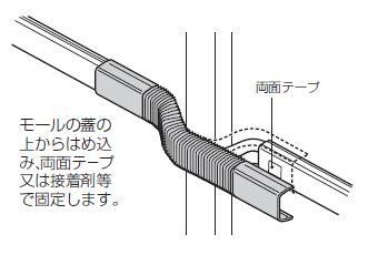未来工業 EMF-2M Eモール付属品 フリージョイント 2号 ミルキー 未来工業 EMF-2M Eモール付属品 フリージョイント 2号 ミルキー