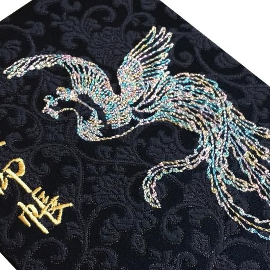 千糸繍院 御朱印帳 西陣織 金襴装丁/刺繍文字・別抄き金銀砂子