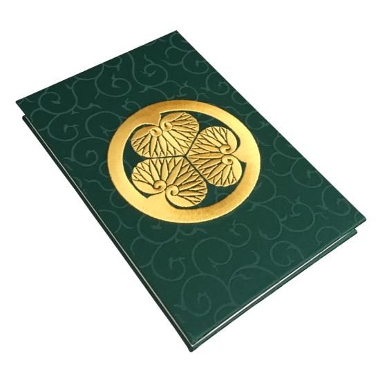 千糸繍院 御朱印帳 西陣織 地紋織装丁/刺繍文字 蛇腹式48