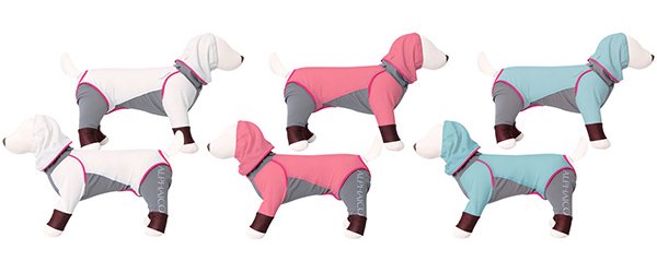 CGM】アルファアイコン レインドッグガード（特殊サイズ）ピンク - 犬用品