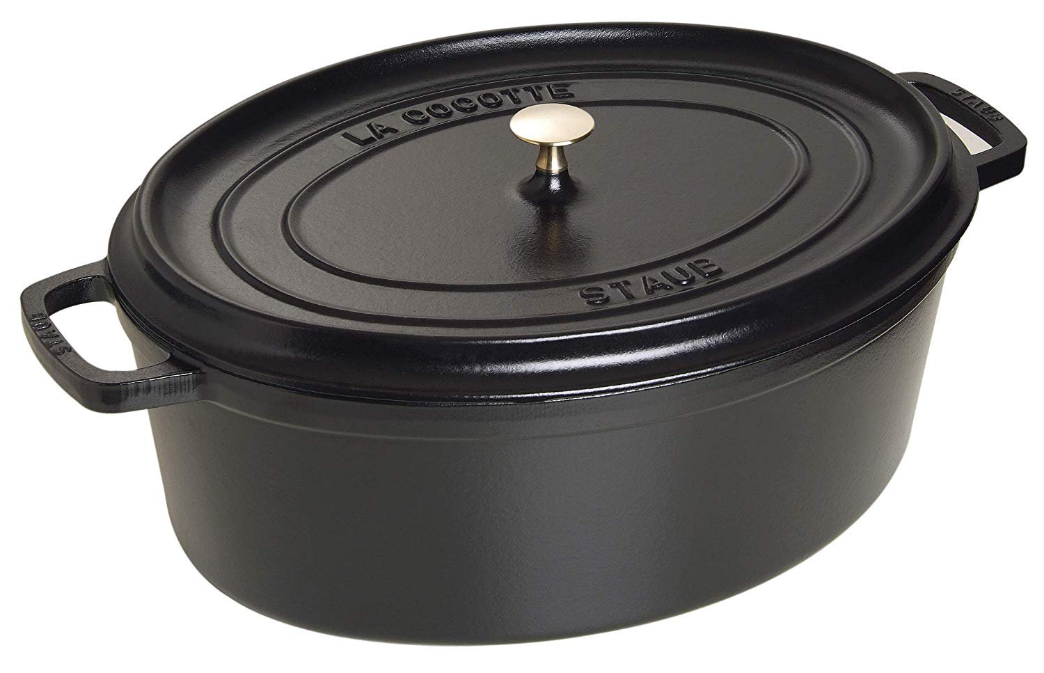 staub ストウブ ココット オーバル ブラック 31cm 1103125