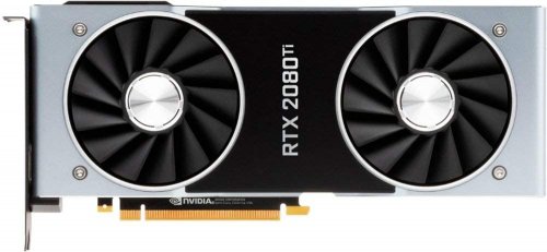 NVIDIA GeForce RTX 2080 Ti Founders Edition 11GB GDDR6 PCI Express 3.0  Graphics Card