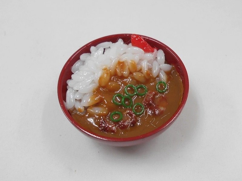 ミニ椀：カレー丼 - 食品サンプルの製造と販売 森野サンプル